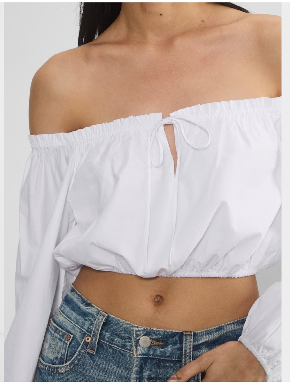 Wilfred Poplin Blouse Size S